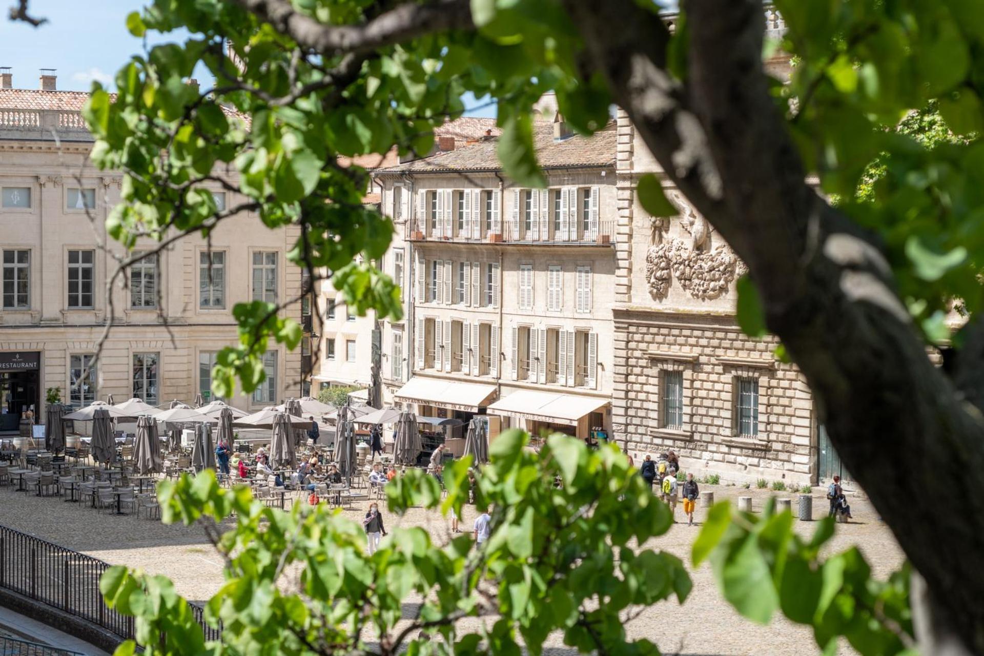 Bien D'Exception En Face Du Palais Des Papes Appartement Avignon Buitenkant foto